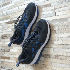 Nike Men's Air Max Genome Black/Blue Sneakers